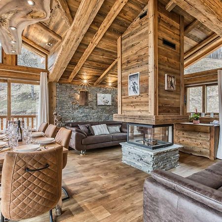 Chalet Spacieux Pres Des Pistes Avec Cheminee Et Wifi, Courchevel - Fr-1-631-224 Villa Kültér fotó